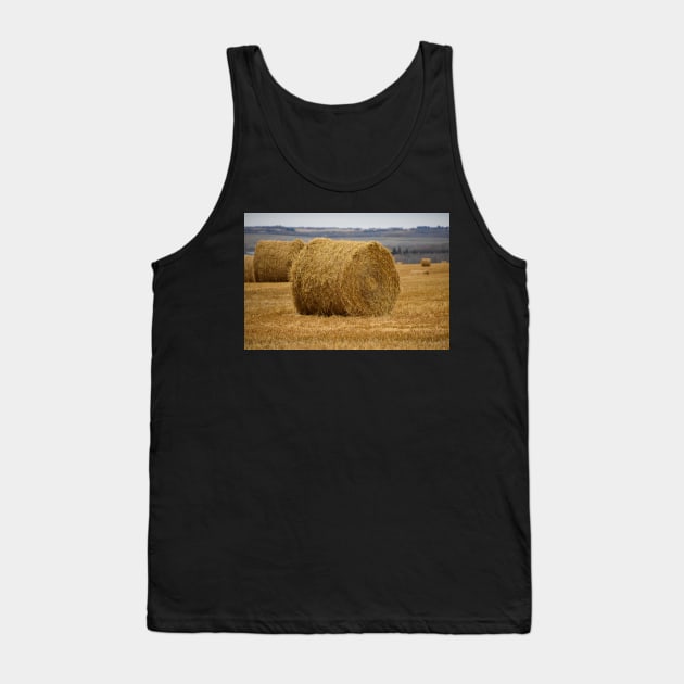 Large round hay bales Tank Top by Steves-Pics